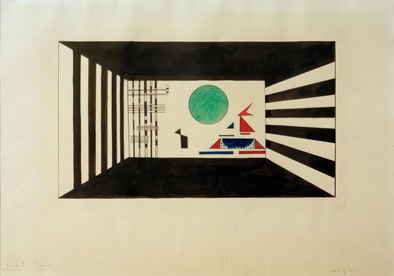 Bilder på utstilling, bilde II: Gnomus av Wassily Kandinsky