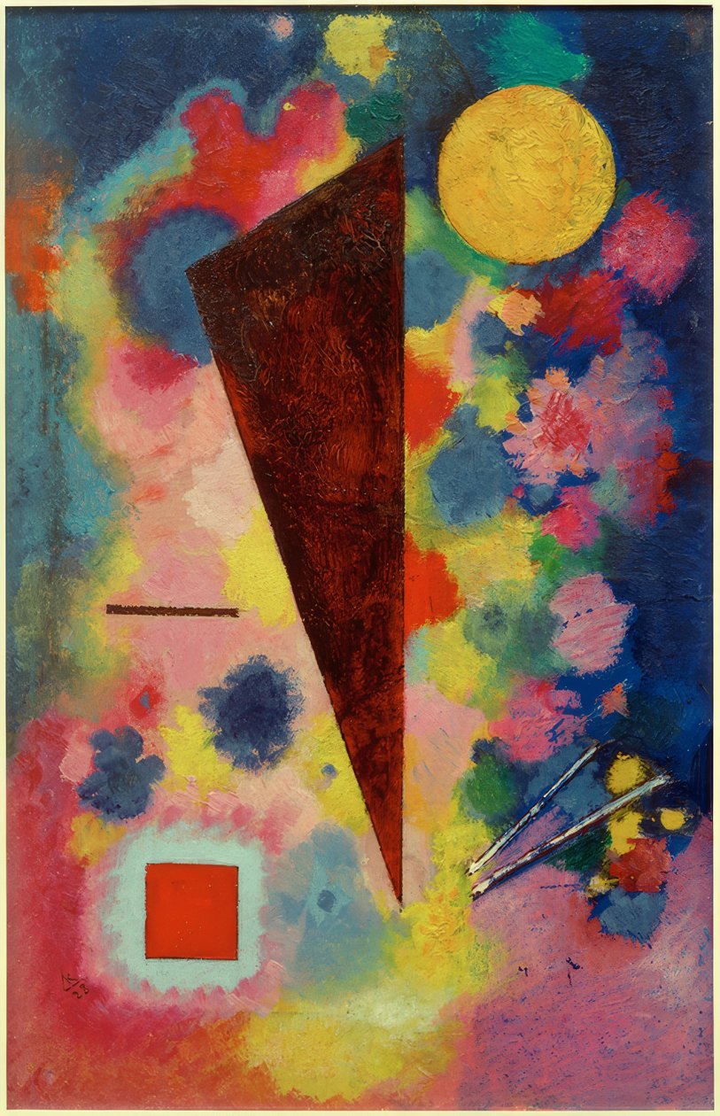 Fargerik sympati av Wassily Kandinsky