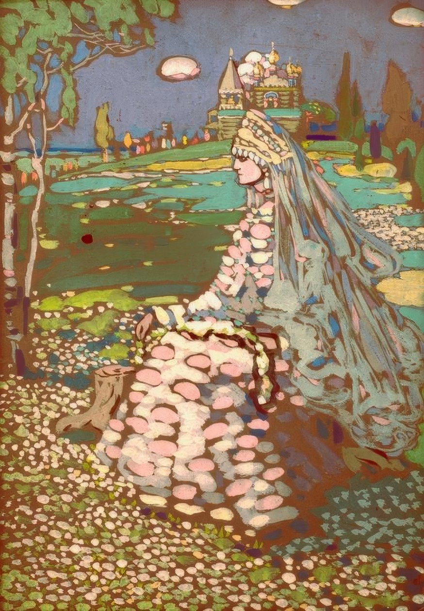 Bruden av Wassily Kandinsky