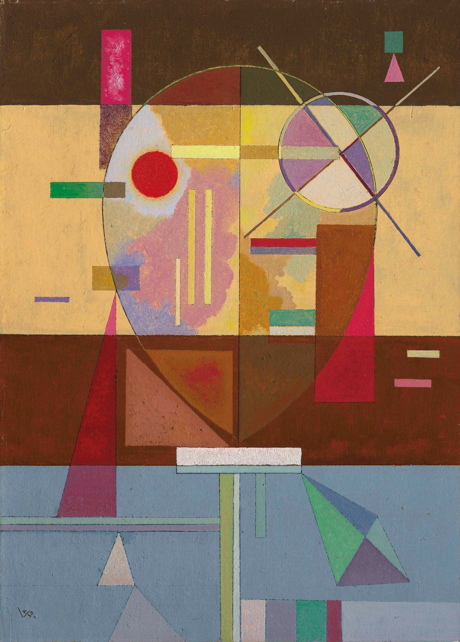 Desintegrert spenning av Wassily Kandinsky