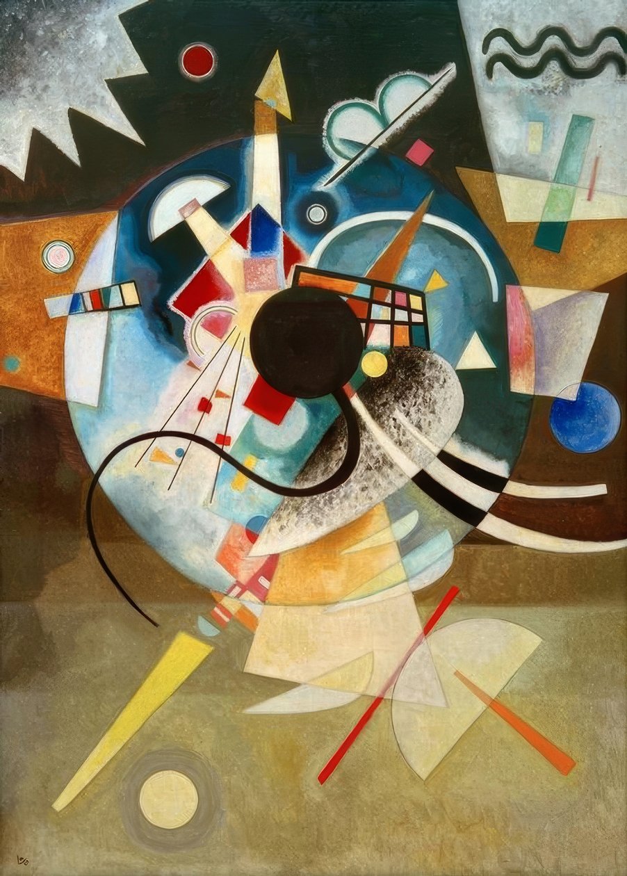 Ett senter av Wassily Kandinsky