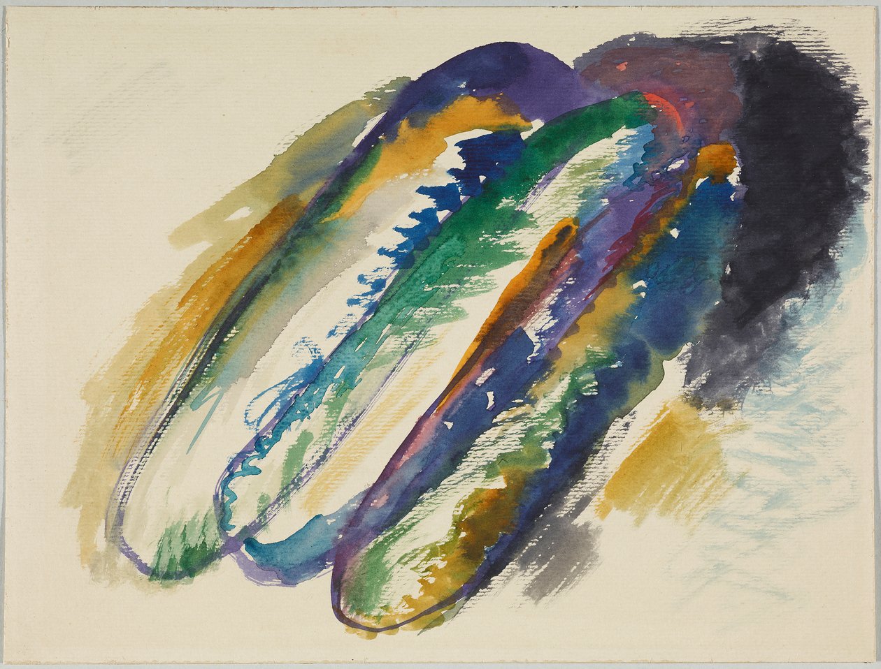 Utkast til 'Komposisjon VII' av Wassily Kandinsky