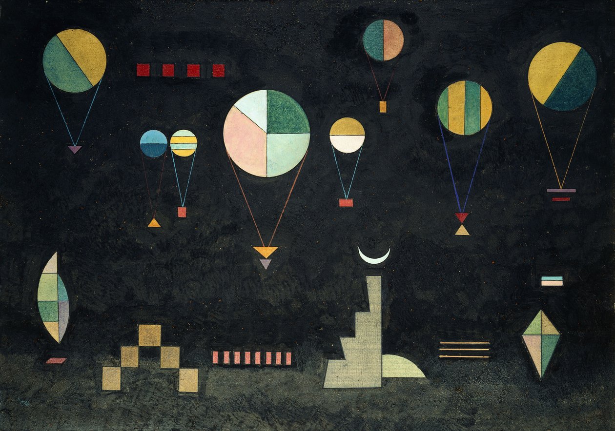 grunt-lavt av Wassily Kandinsky