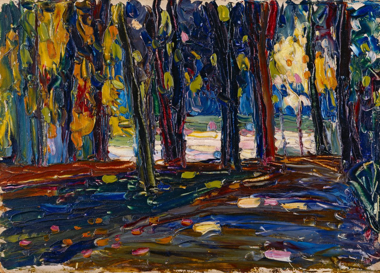 I parken av Wassily Kandinsky