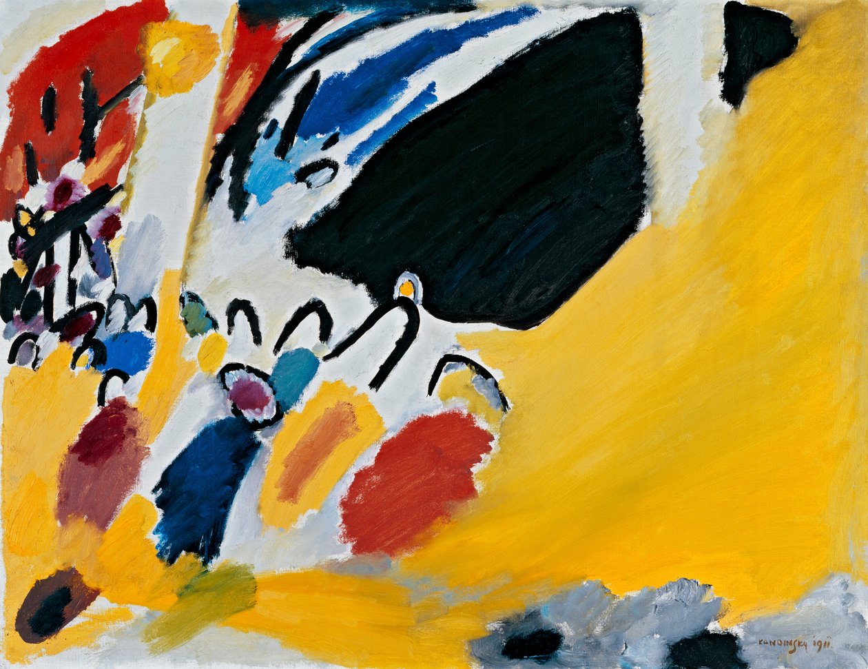 Impresjon III (Konsert) av Wassily Kandinsky