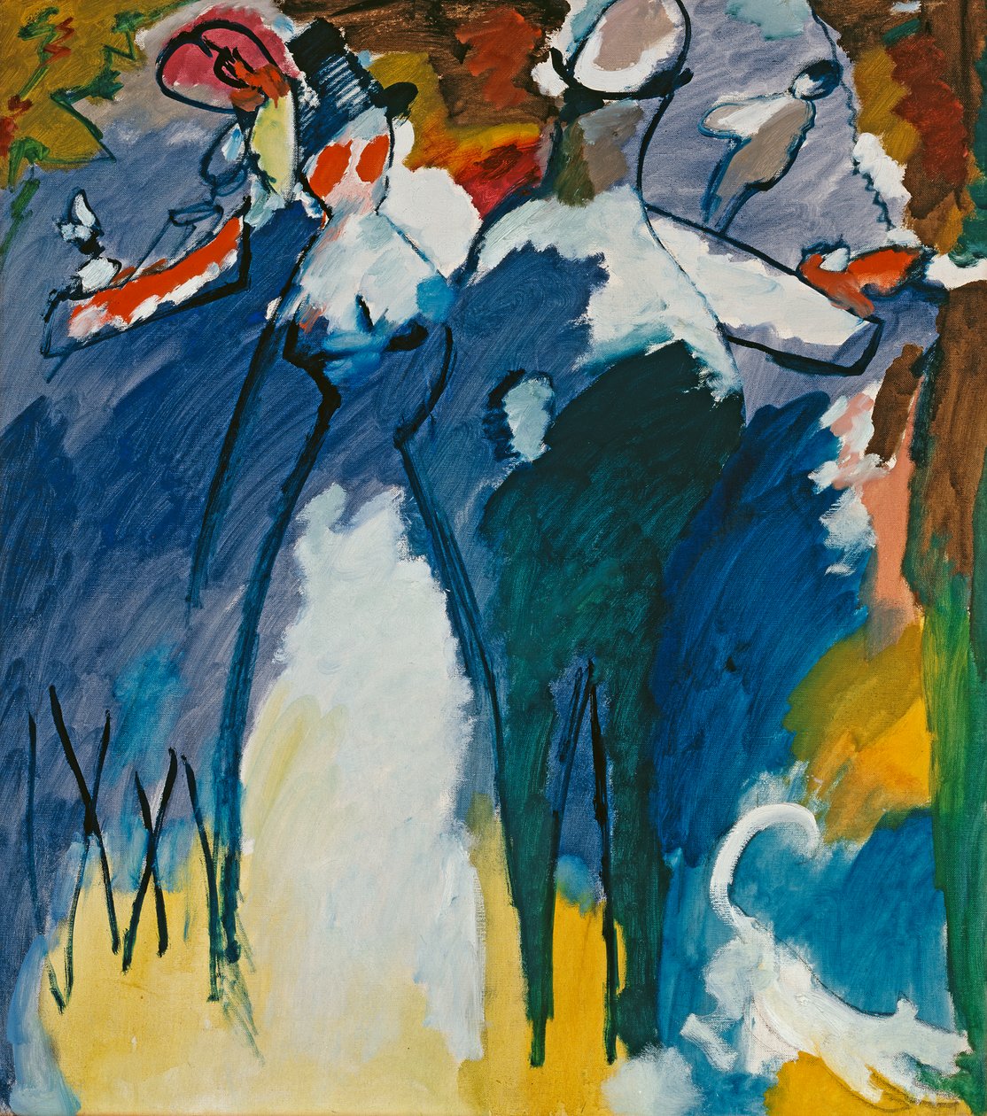 Impresjon VI (søndag) av Wassily Kandinsky
