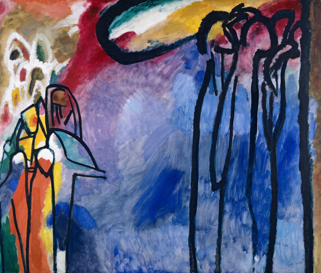 Improvisasjon 19 av Wassily Kandinsky