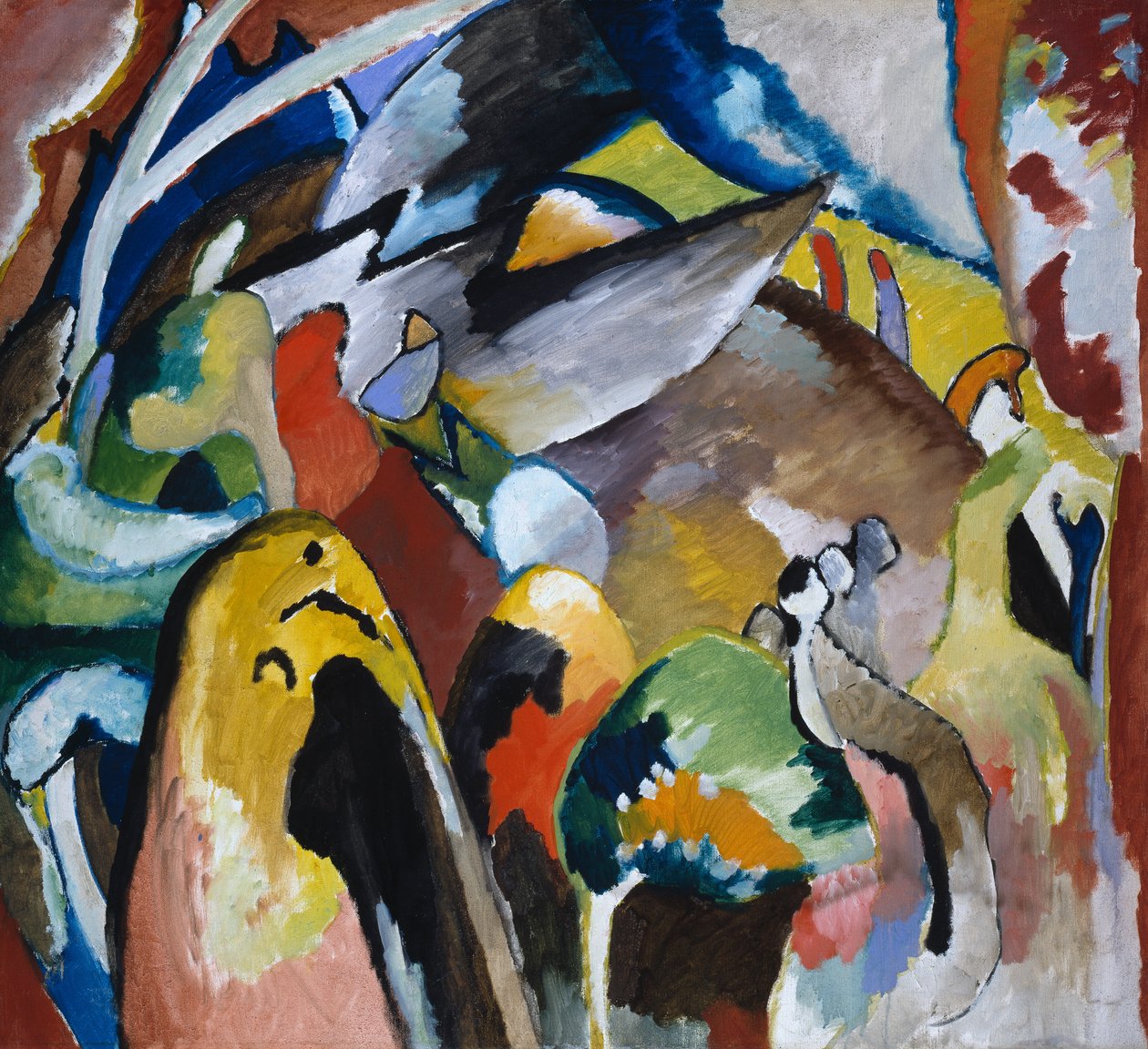 Improvisasjon 19 a av Wassily Kandinsky