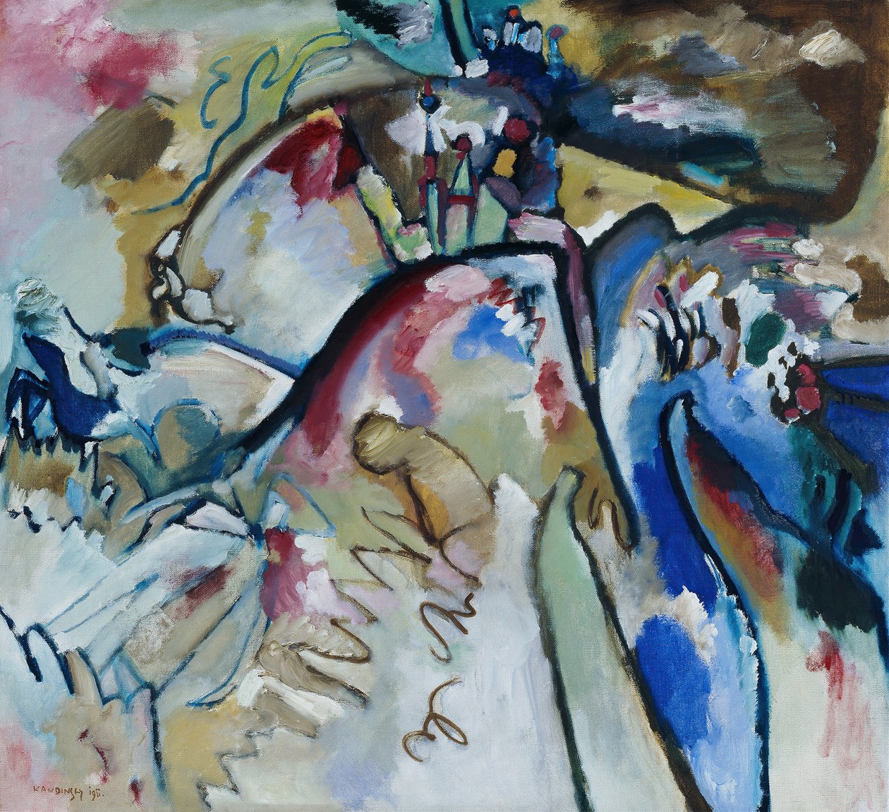 Improvisasjon 21a, 1911. av Wassily Kandinsky
