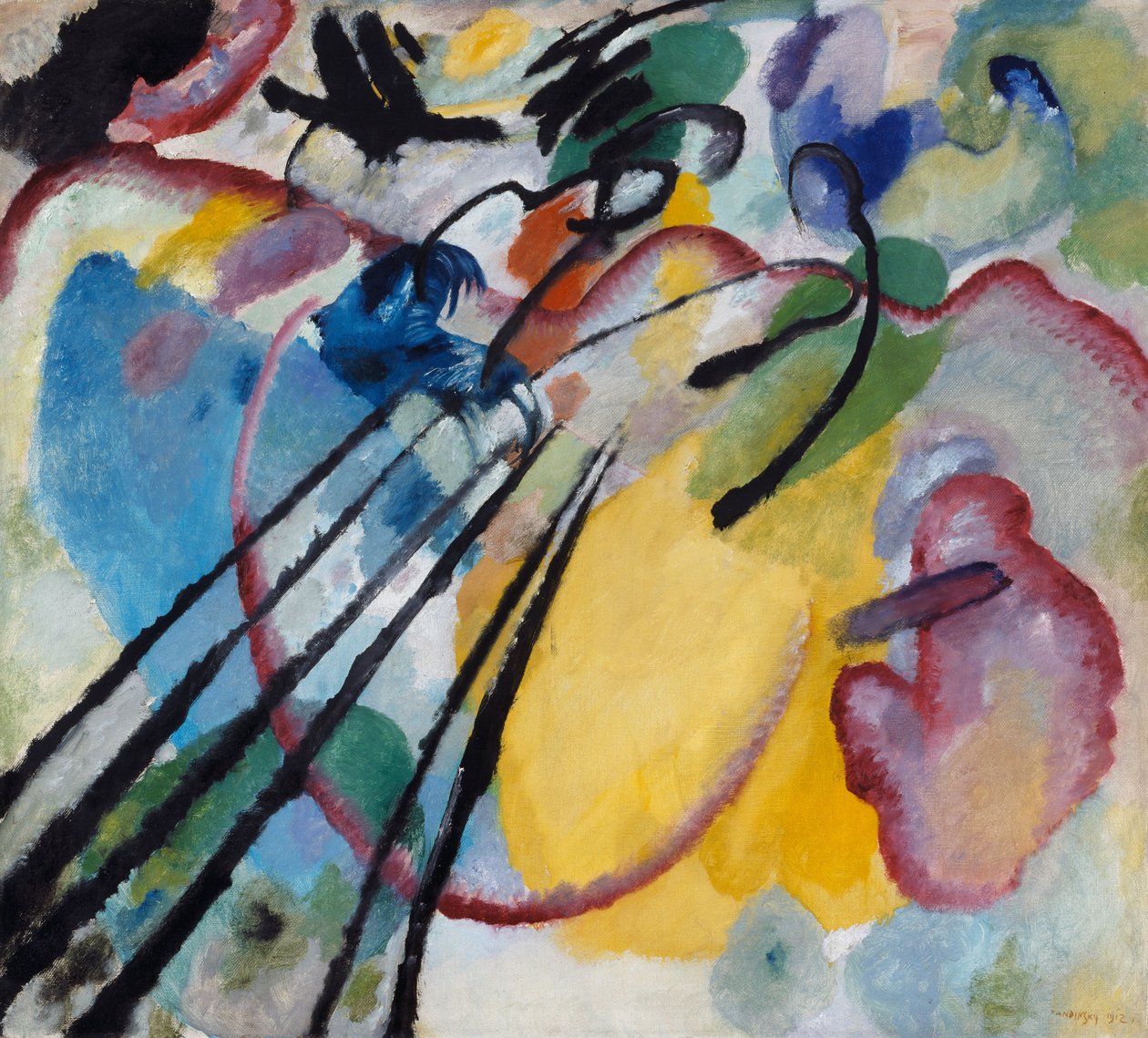 Improvisasjon 26 (Roing) av Wassily Kandinsky