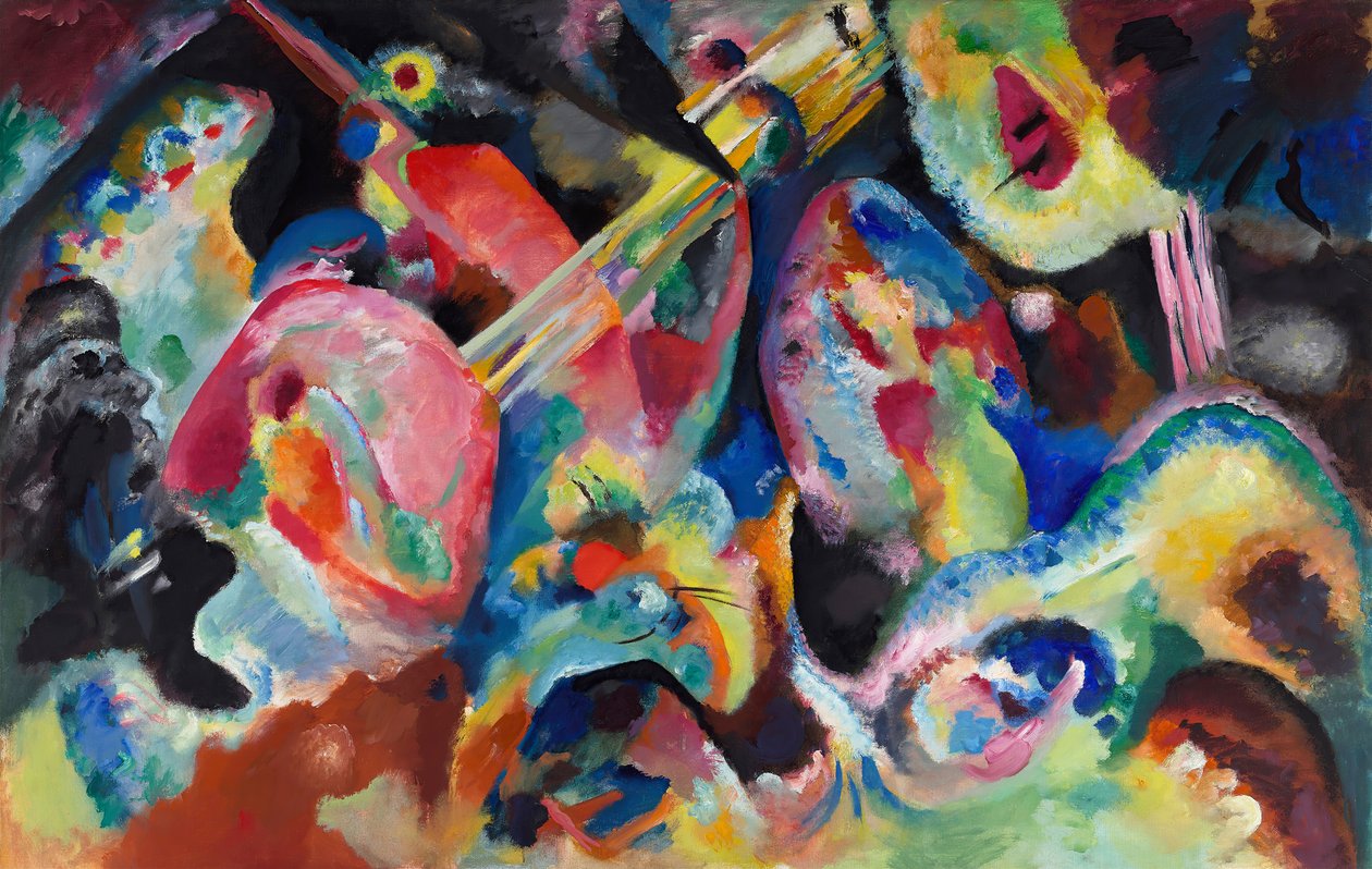 Improvisasjon, syndflod av Wassily Kandinsky