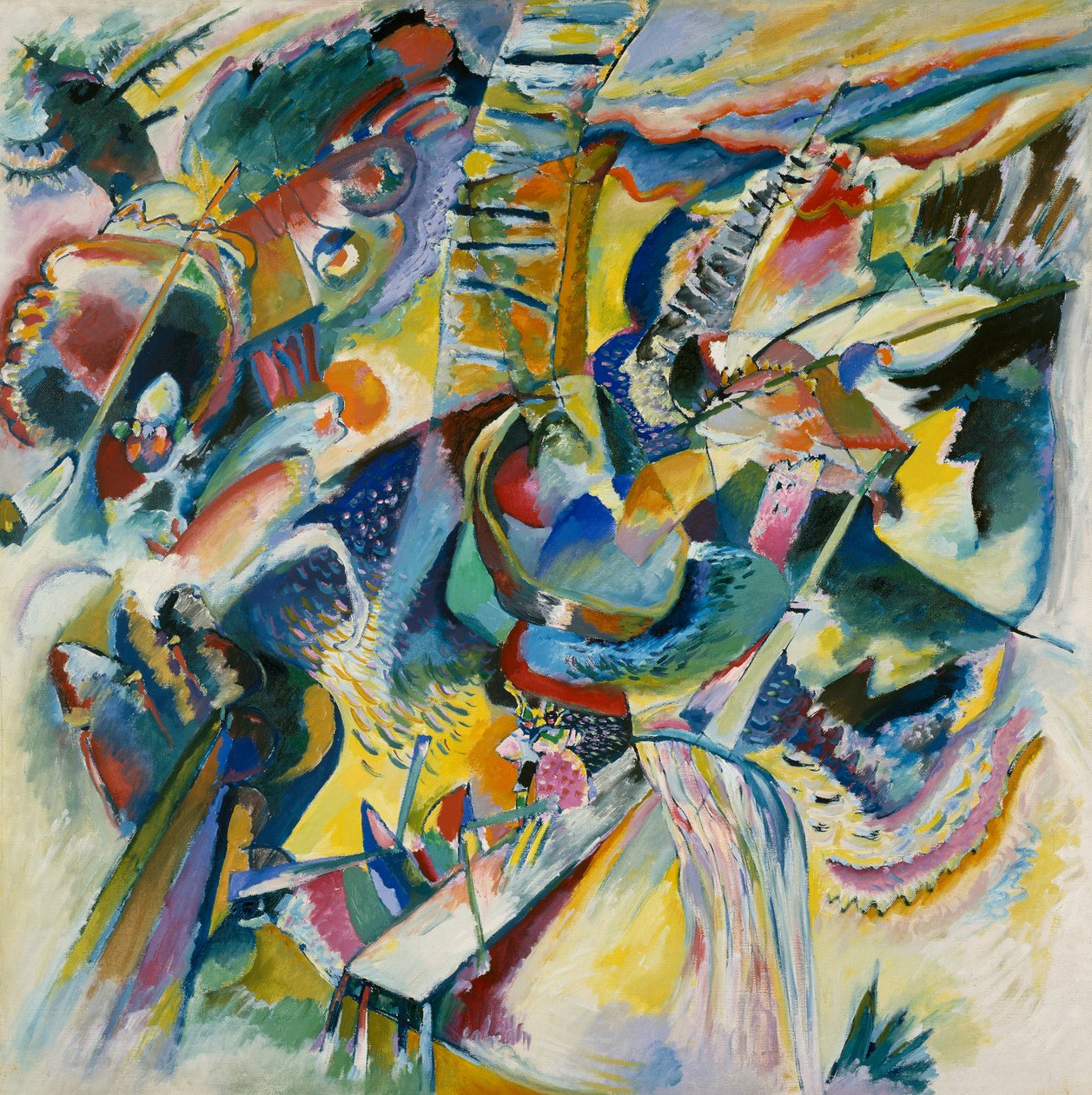 Improvisasjon Kløft av Wassily Kandinsky