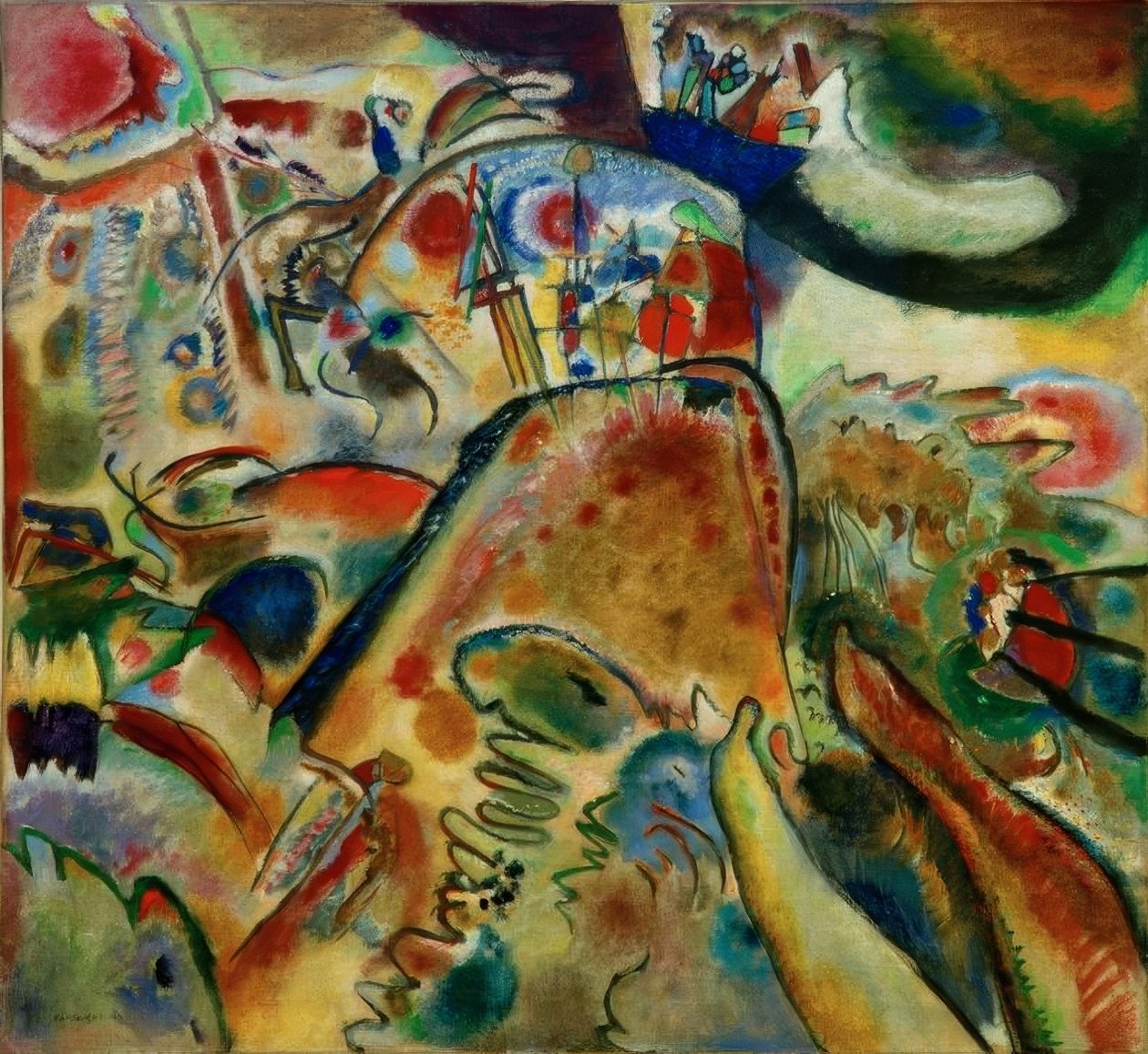 Små gleder av Wassily Kandinsky