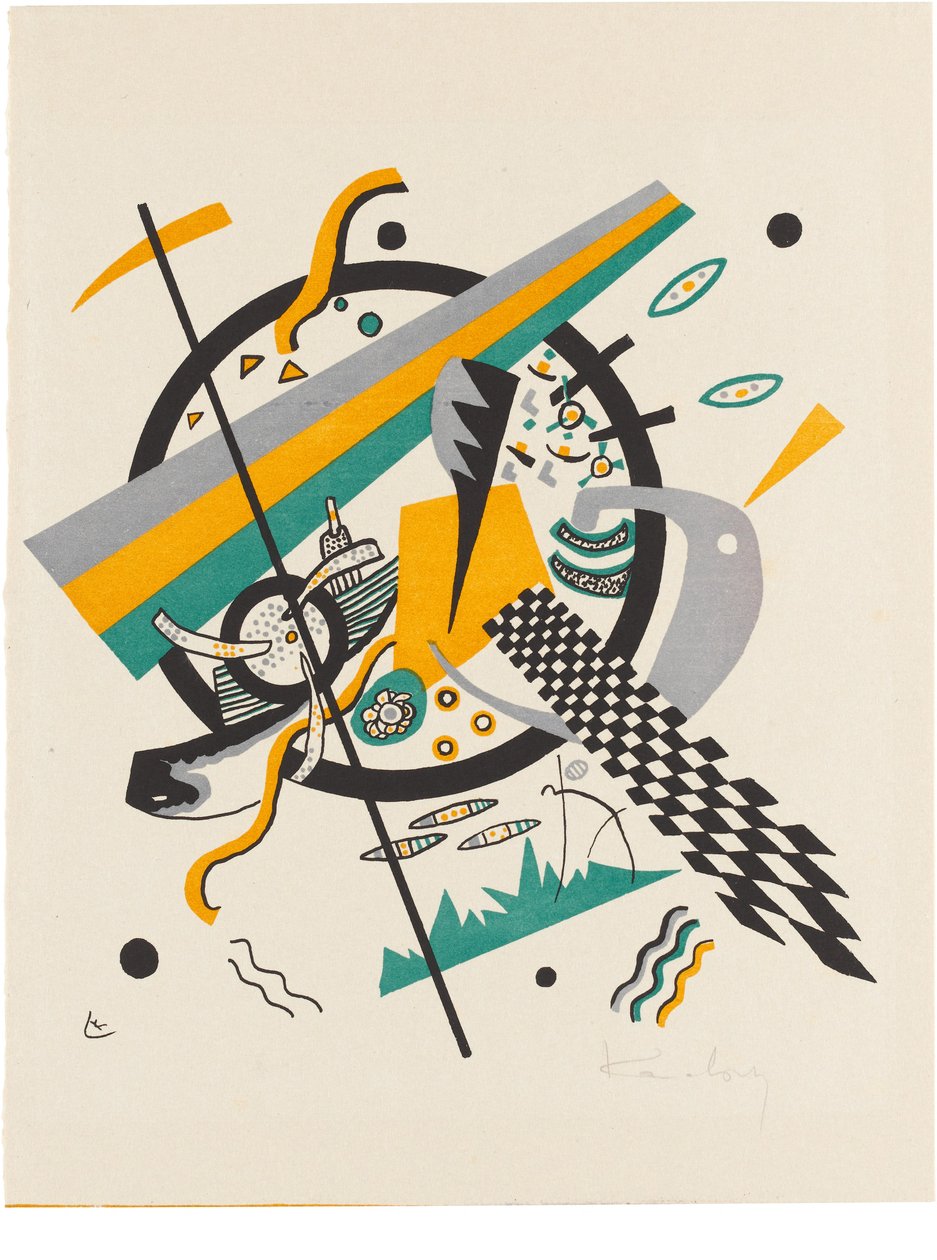 Små verdener IV av Wassily Kandinsky