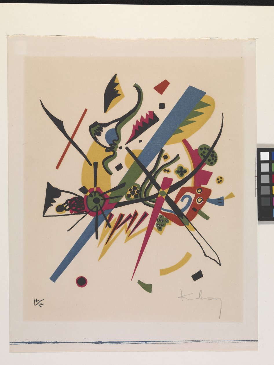 Kleine Welten I (Små verdener I) (fargelitografier) av Wassily Kandinsky