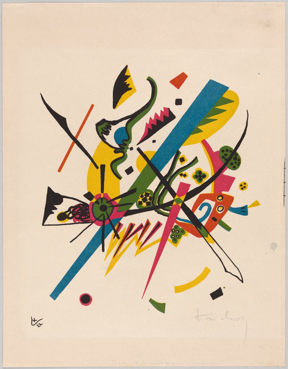 Kleine Welten I av Wassily Kandinsky
