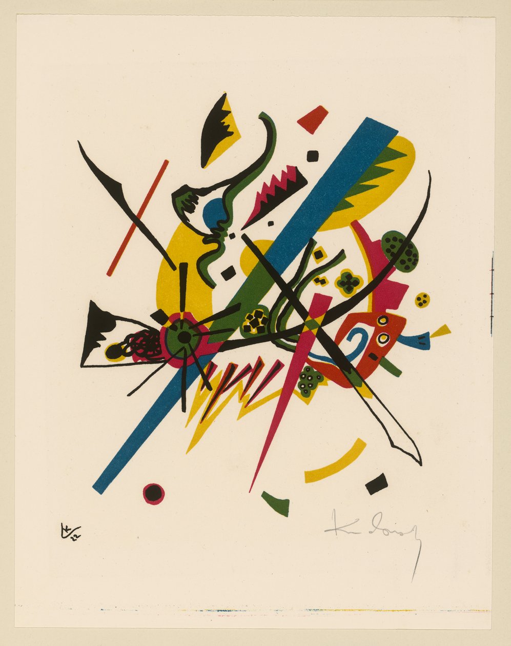 Kleine Welten I av Wassily Kandinsky