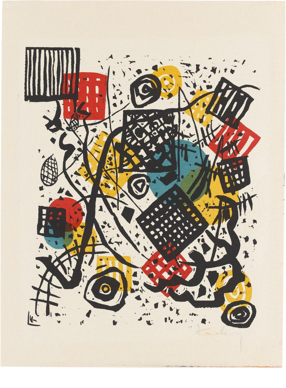 Kleine Welten V av Wassily Kandinsky