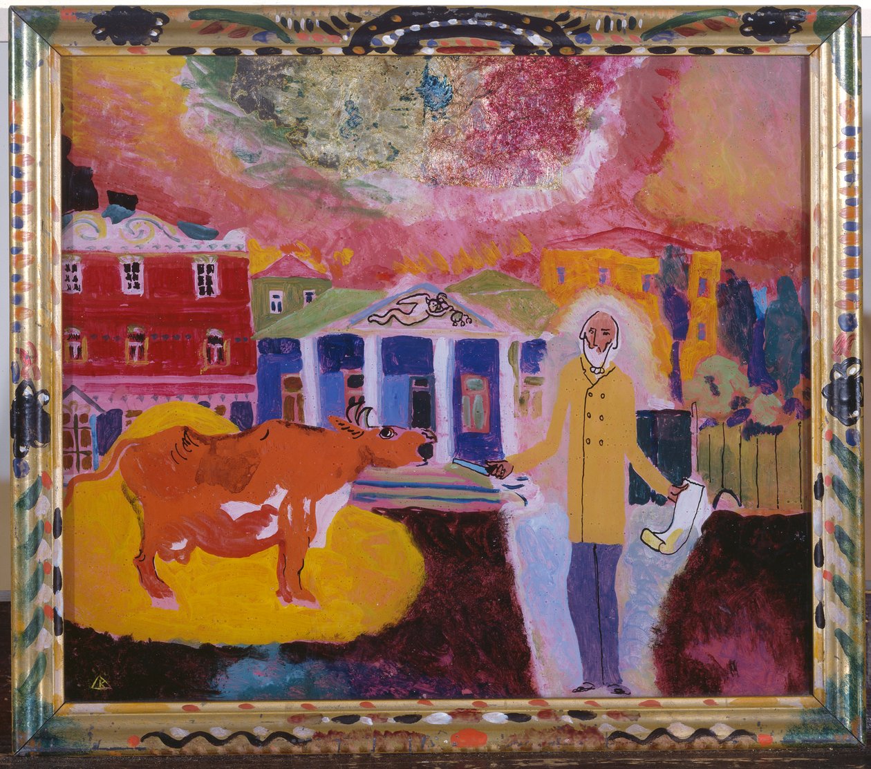 Ku i Moskva av Wassily Kandinsky