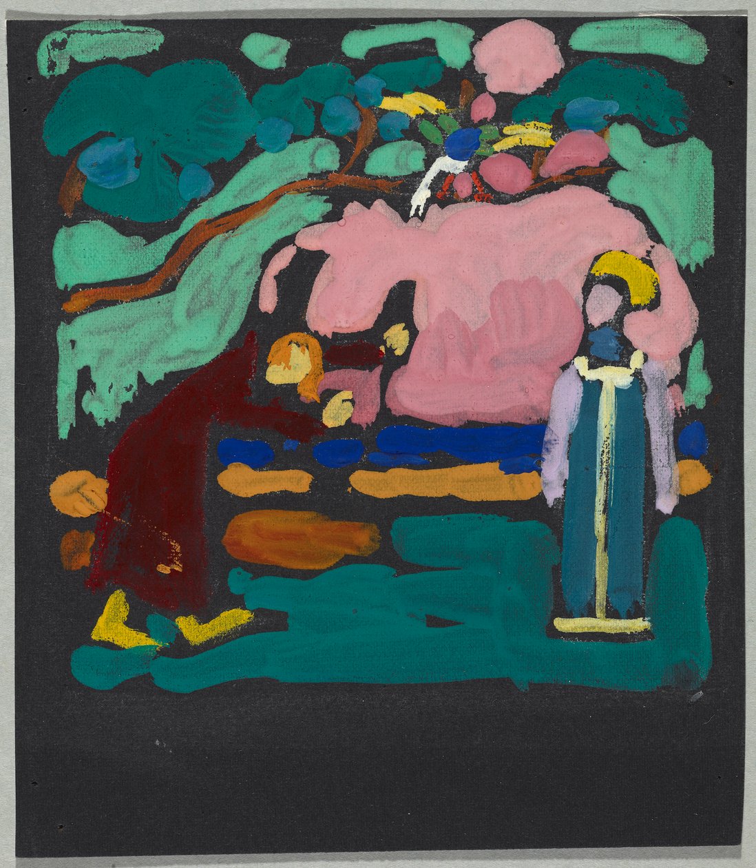 Lyre av Wassily Kandinsky