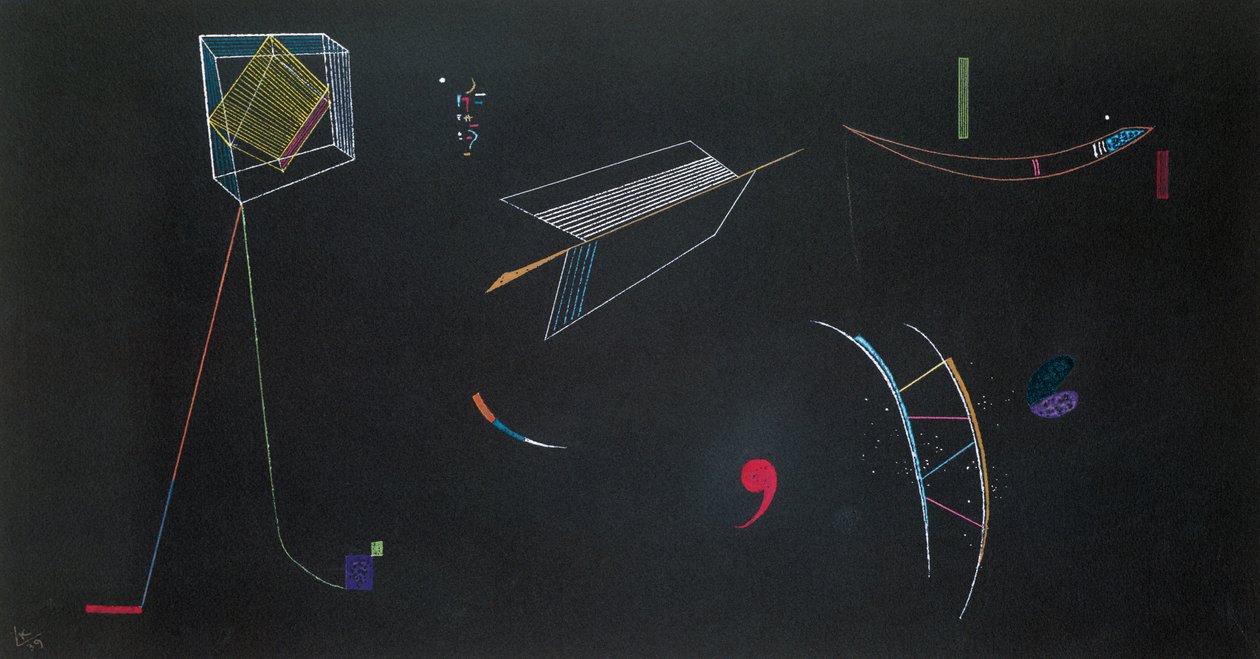 Linjer av Wassily Kandinsky