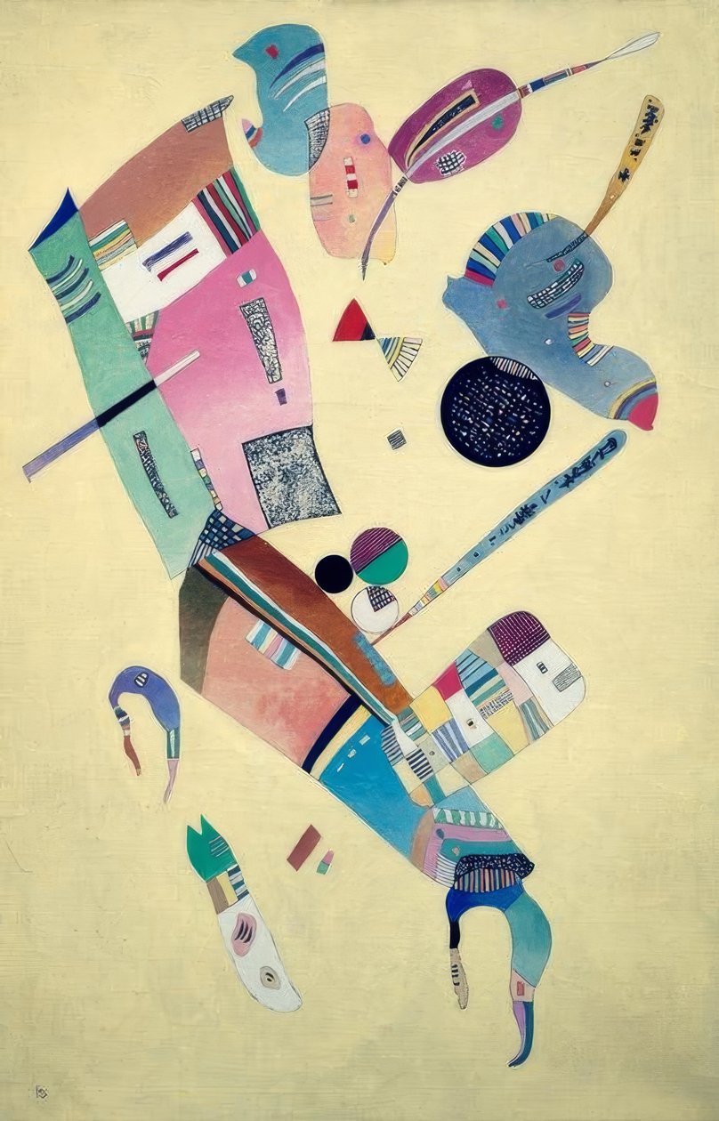 Moderasjon av Wassily Kandinsky