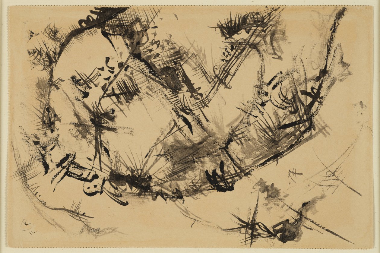 Uten tittel (Uten tittel) av Wassily Kandinsky