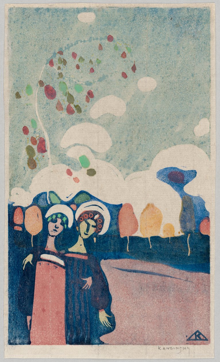 Uten tittel av Wassily Kandinsky