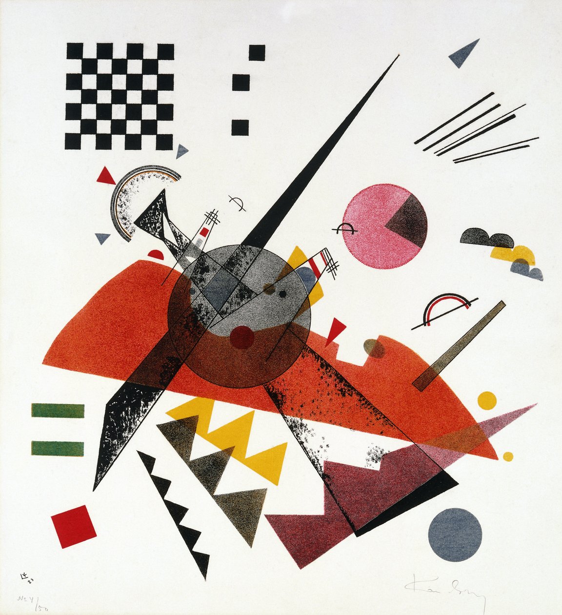 Orange (Roethel 180) av Wassily Kandinsky