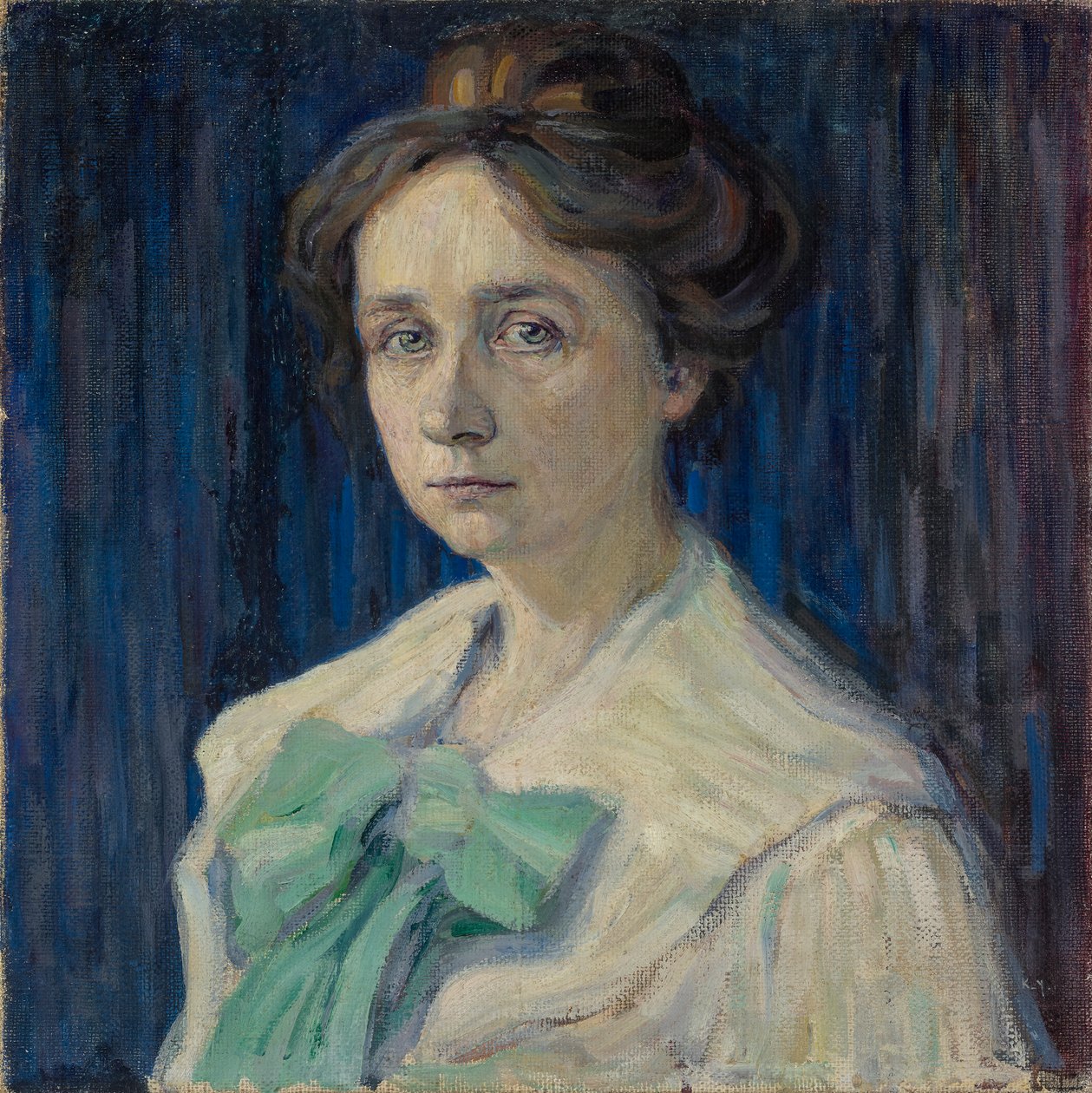 Portrett av Gabriele Münter av Wassily Kandinsky