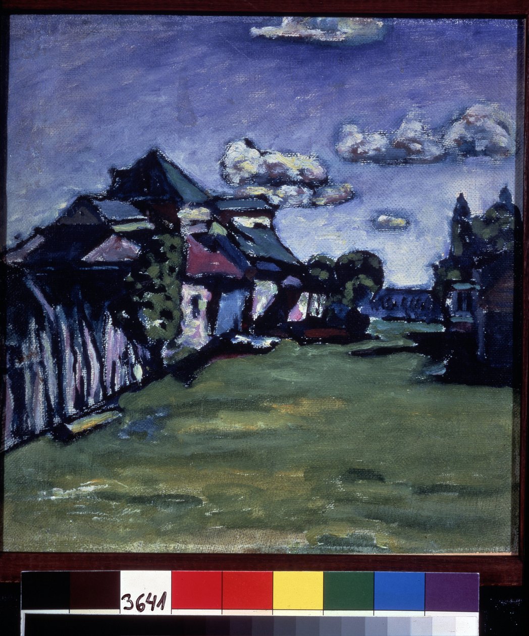 ""Moscow Press"" Maleri av Vassily Kandinsky (eller Wassily Kandinsky eller Kandinskyj av Wassily Kandinsky