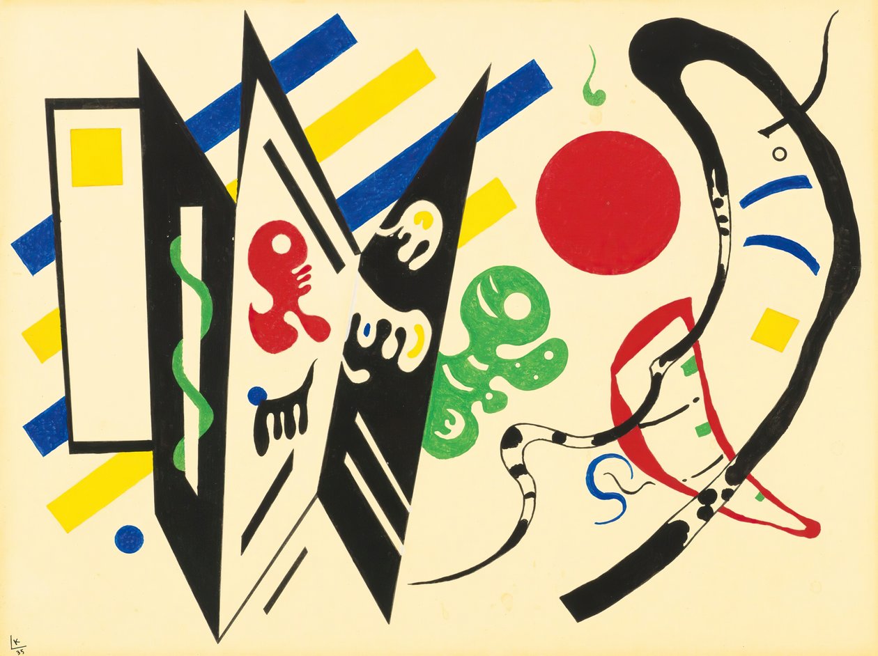 Gjensidig, 1935. av Wassily Kandinsky