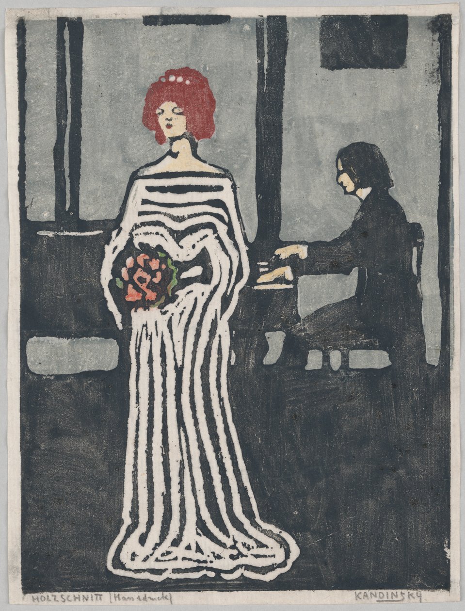 Sangerinne av Wassily Kandinsky