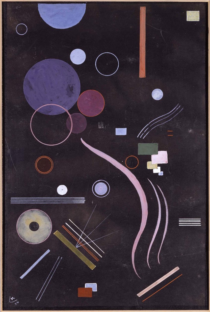 ""Uten tittel"" Akvarell av Vassily Kandinsky av Wassily Kandinsky