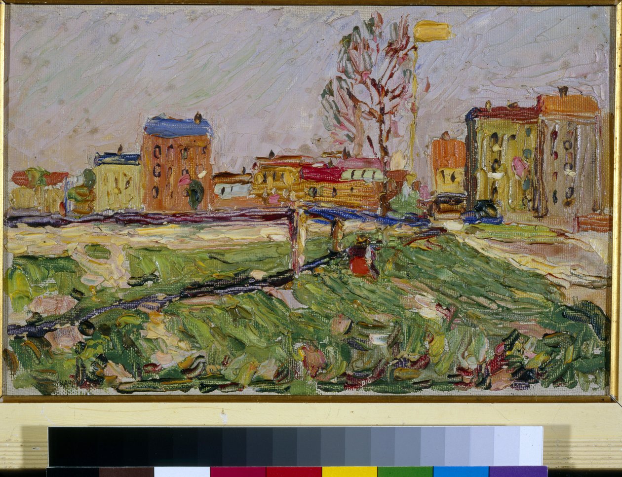 ""Schwabing, München"" Maleri av Vassily Kandinsky (eller Wassily Kandinsky eller Kandinskyj av Wassily Kandinsky