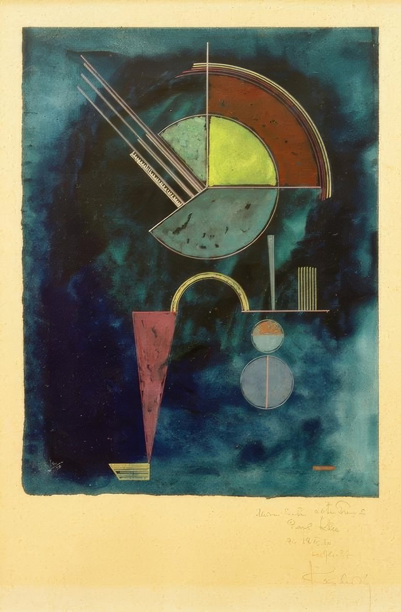 Svak støtte av Wassily Kandinsky