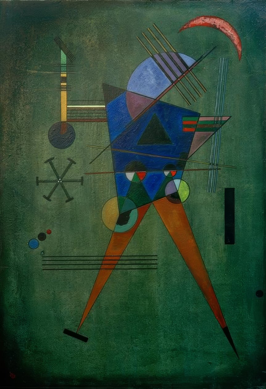 Svart trekant av Wassily Kandinsky