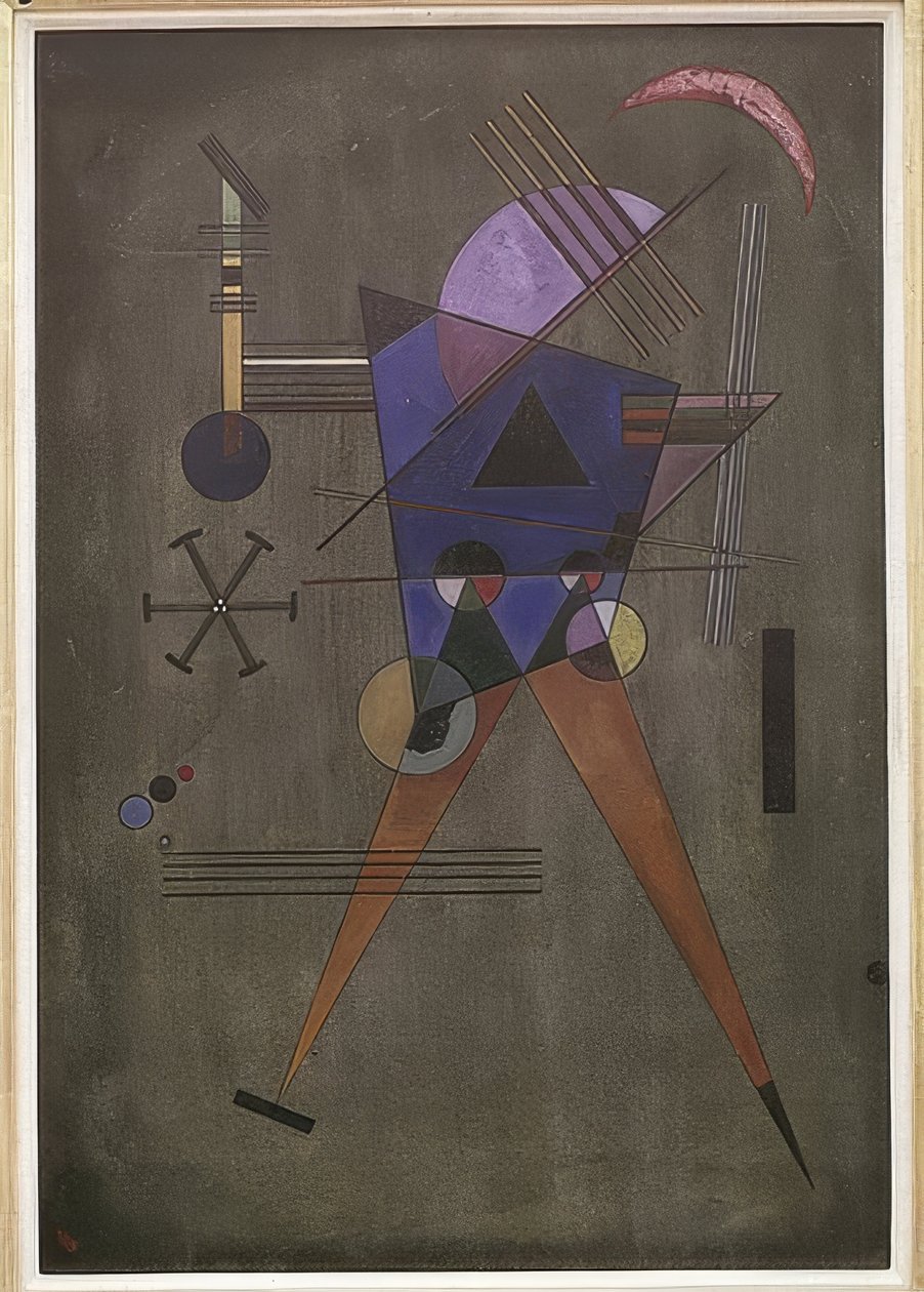 Svart trekant. 1925 av Wassily Kandinsky