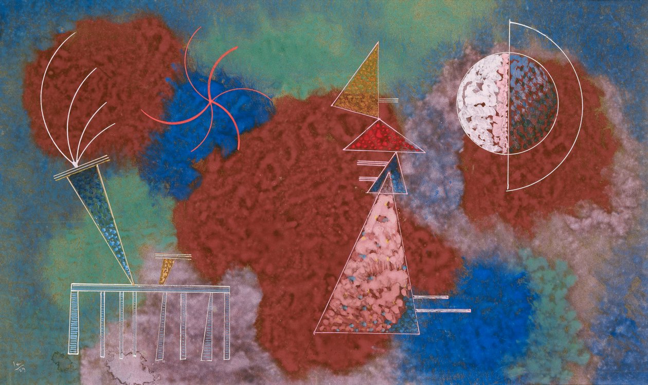 Flekker på de rike; På rike flekker av Wassily Kandinsky