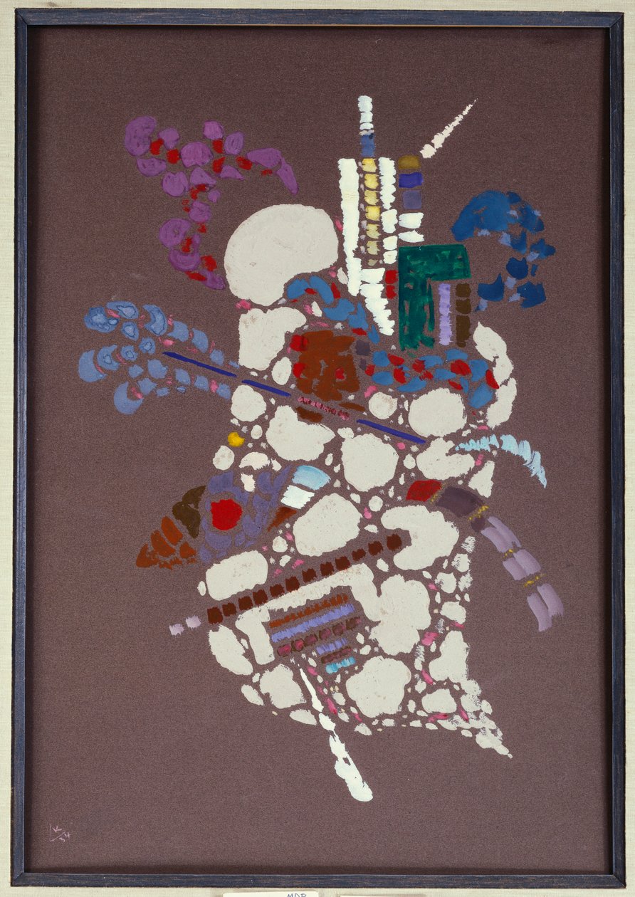 Grå flekker av Wassily Kandinsky