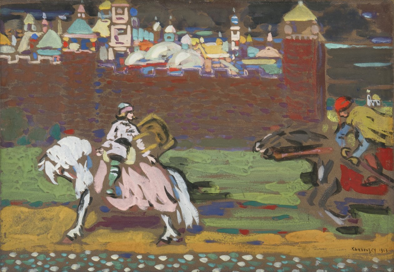 Korsfarerne av Wassily Kandinsky