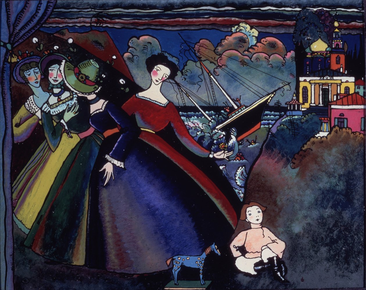 Skipet av Wassily Kandinsky