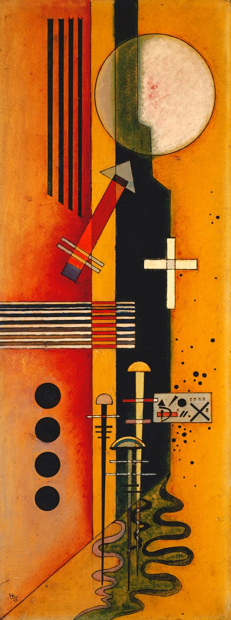 Mot rosa; Zuma Rosa av Wassily Kandinsky