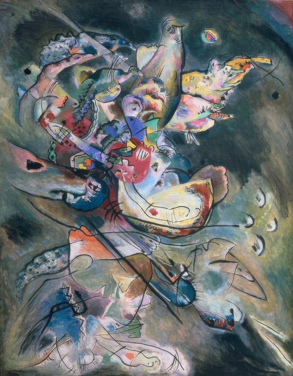 Skyet av Wassily Kandinsky