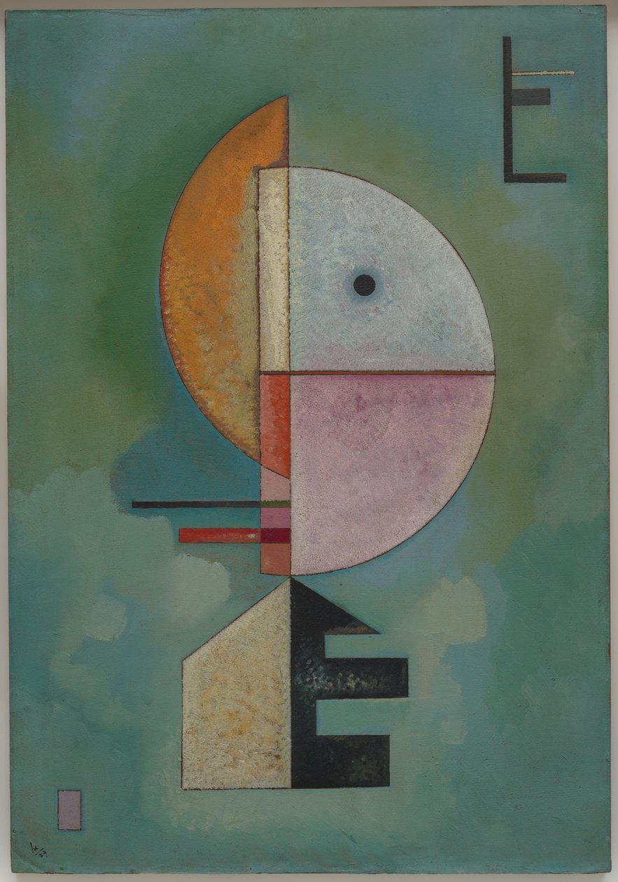 Oppover, 1929 av Wassily Kandinsky