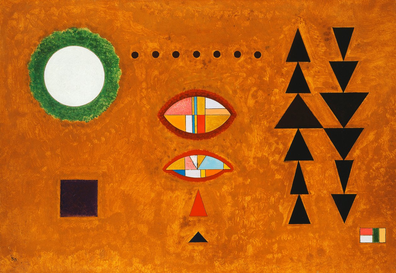 Hvit-Hvit av Wassily Kandinsky