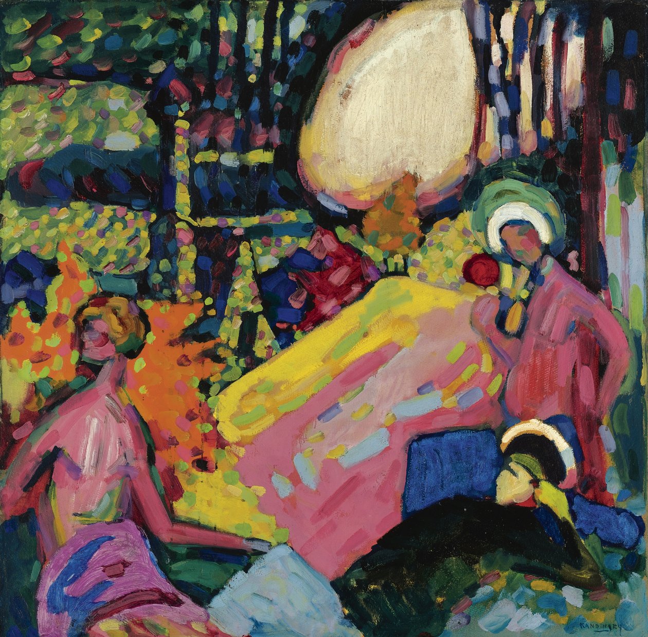 Hvit lyd av Wassily Kandinsky