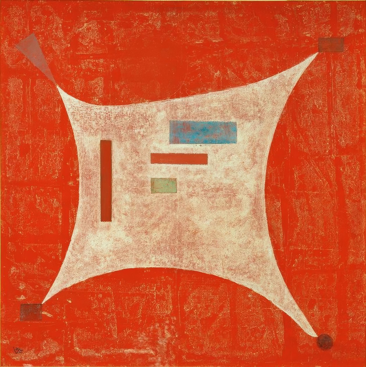 Til fire hjørner av Wassily Kandinsky