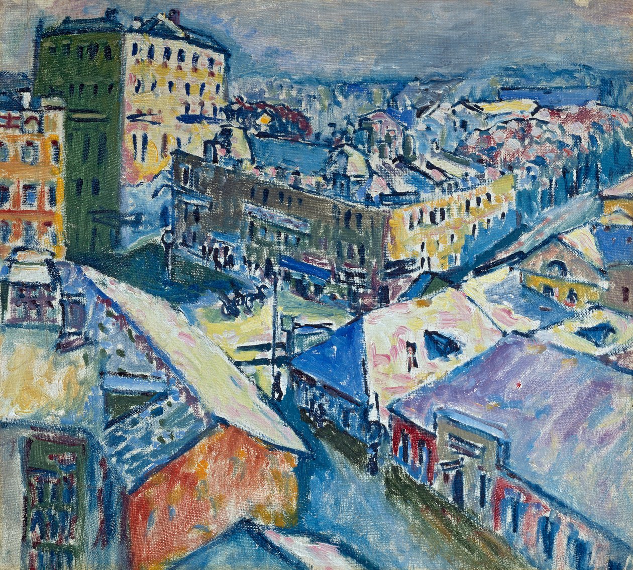 Zubovsky Platz av Wassily Kandinsky