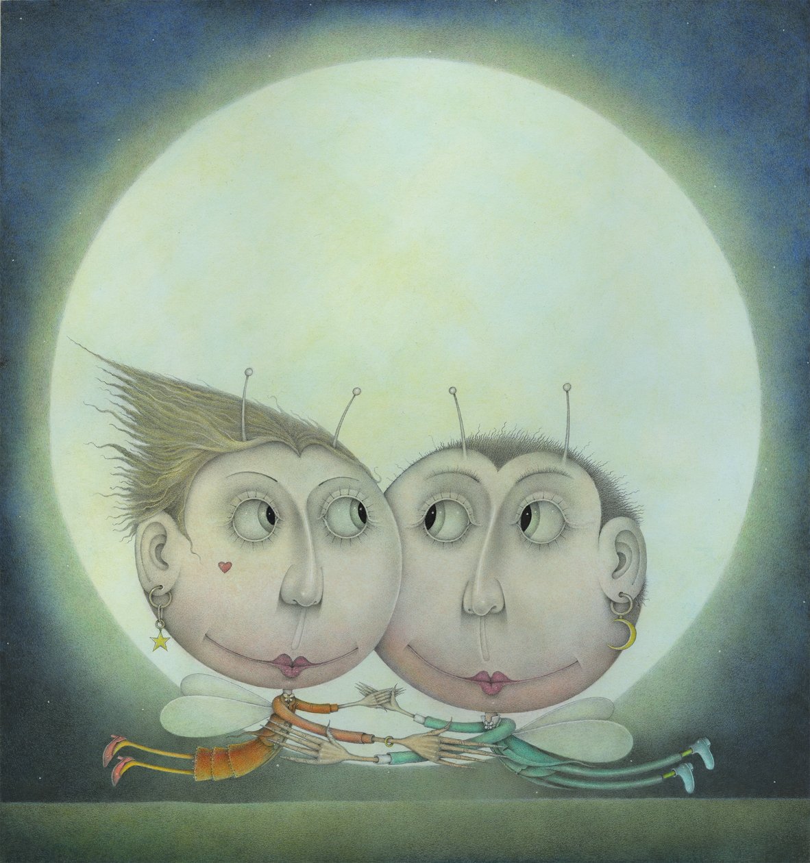 Buzz, 2011 (blandet media) av Wayne Anderson